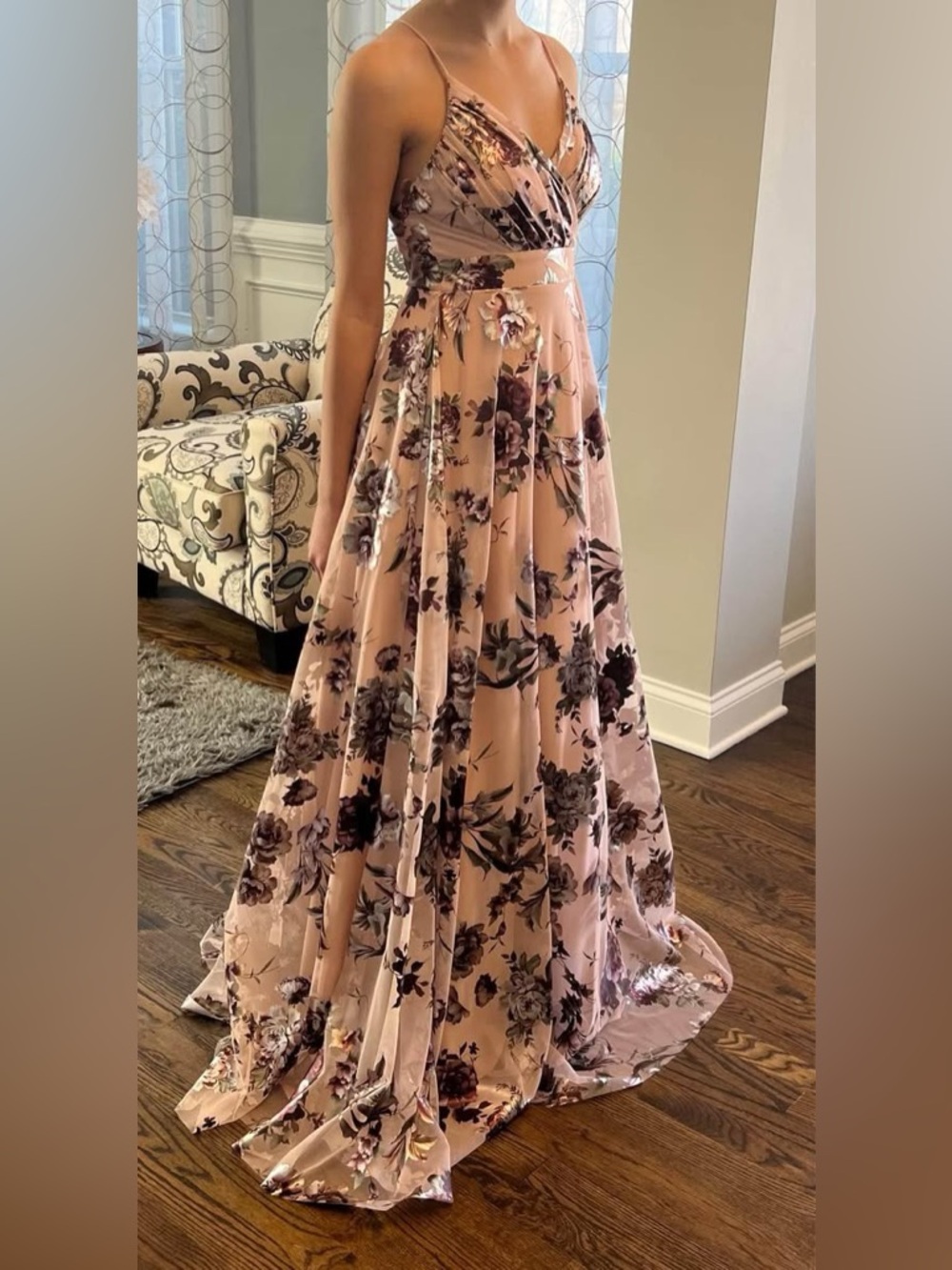 Formal Floral Dress Size Junior 3